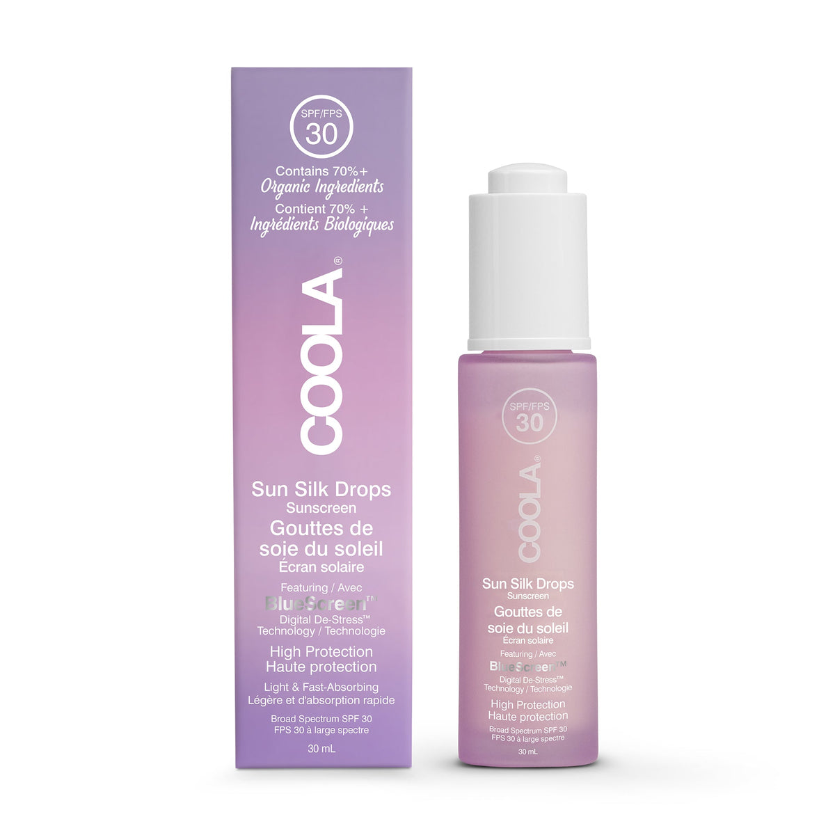 Sun Silk Drops Face Sunscreen SPF 30 – coola-de